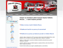 Tablet Screenshot of hasici-vbrezno.cz